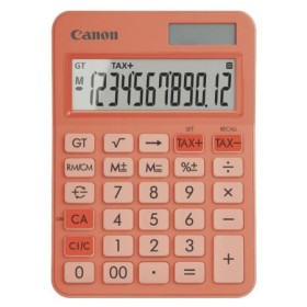 """Calculator birou Canon LS-125KB-OR, Orange, 12 digits, 29 keys, dual power, M+, M-,RM/CM, Tax+, Tax-"""