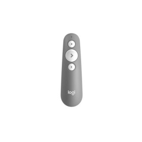 Presenter Logitech R500s Laser, wireless 2.4 GHz, bluetooth, raza de acţiune 20m, receptor mini, gri