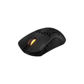 Mouse wireless Hator Stellar Pro, conectivitate 2.4GHz, bluetooth si USB, polling rate pana la 1000Hz, capacitate baterie 300mAh