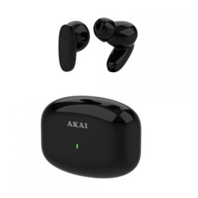 Casti Akai BTE-J400ENC wireless, bluetooth 5.3, putere intrare incarcare 200mA , capacitate baterie in standby pana la 72 ore, n
