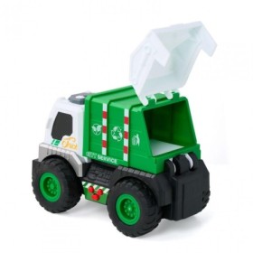 CAMION DE SALUBRITATE CU LUMINI, SUNETE SI DETALII MOBILE, MOMKI