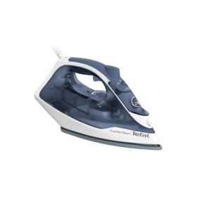 Fier de calcat Tefal Express Steam FV2837E0, 2400W, jet de abur 165 g/min, abur variabil 0-35 g/min, 270 ml, talpa Cerilium, alb