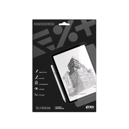 NEXT ONE Scribble Screen Protector for iPad 10.9" 2022 paper texture for iPad 10th Gen