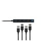 CONCEPTRONIC HUBBIES05B 4-Port USB 2.0 Hub, 96 x 15 x 15 mm