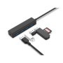 CONCEPTRONIC C4PUSB3 4-Port USB 3.0 Hub with Power Jack, 23.5 x 101 x 26 mm