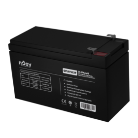 Acumulator nJoy GPL07122F 12V 22.72W/cell, Capacitate 22.72W/cell evaluat la 1,65V/cell@15 min), Tensiune 12V, Tip VRLA - fara m