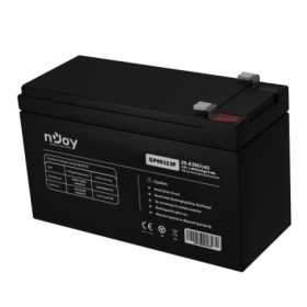 ACUMULATOR NJOY GP09122F 12V Tip VRLA AGM Terminale F2 Durata teoretica de viata in mod asteptare pana la 5 ani Cycle Use 14.4V-