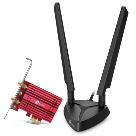 Adaptor wireless TP-Link, ARCHER TXE75E, AX5400, 2 x antene externe Dual-Band 5Ghz, 2.4 Ghz, PCI-E WI-FI 6E dimensiuni: 120.8 × 