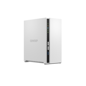 NAS QNAP 233 2-Bay, CPU ARM 2.0GHz Quad core, RAM 2GB, HDD 2.5"/3.5" SATA 6Gbps (neincluse), LAN: 1 GigaLan, USB3.2 Gen1: 1 USB2