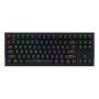 Tastatura mecanica cu fir Hator Gravity X TKL conectivitate USB, polling rate 1000Hz, iluminare RGB cu functia de a customiza fi