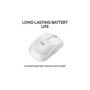 Mouse Logitech MK240 Silent Wireless, optic, interfata Bluetooth, rezolutie 1000 DPI, alb