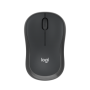 Mouse Logitech M240 Silent Graphite, rezolutie 1000 DPI, conectare wireless, interfata USB, gri