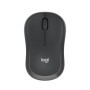 Mouse Logitech M240 Silent Graphite, rezolutie 1000 DPI, conectare wireless, interfata USB, gri