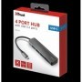 Trust Halyx Alu USB-C 4-Port USB-A HUB