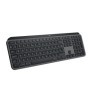 Tastatura Logitech MX Keys S, Iluminare, 2.4GHz&Bluetooth, USB-C, US INTL layout, graphite/negru