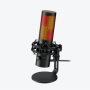 Microfon gaming HyperX QuadCast 2 S pentru Streamers/Content Creators, cardioid, USB-C, 32-bit bit depth, 192kHz sampling rate, 
