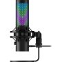 Microfon gaming HyperX QuadCast 2 S pentru Streamers/Content Creators, cardioid, USB-C, 32-bit bit depth, 192kHz sampling rate, 