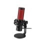 Microfon HyperX QuadCast 2, USB-C, pentru gaming, streaming si podcasting, control on-board, iluminare LED, stand antișoc demont