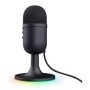 Microfon Trust cu fir GXT 234 Yunix, frecventa raspuns 100 Hz - 16.000 Hz, cardioid, senzitivitae 32 dB, negru