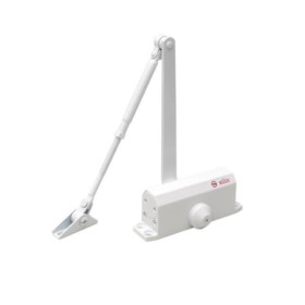 Amortizor hidraulic cu brat SA-5012AW-wh, culoare alb Pentru: usi cu greutatea de 25-45 kg latime usa ≤900mm Ulei hidraulic term