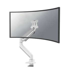 Brat monitor pentru ecrane curbate Neomounts DS70PLUS-450WH1 pentru display-uri cu diagonale 17"-49", sistem de prindere VESA 75