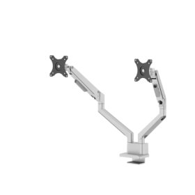Brat dublu monitor Neomounts DS70-250SL2 pentru display-uri cu diagonale 17"-32", sistem de prindere VESA 75x75~100x100, greutat