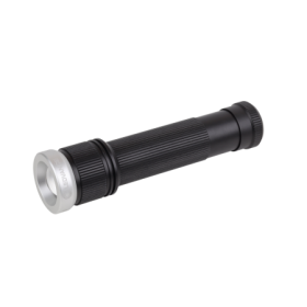 Lanterna LED de mana Ledvance Tactical, 15W, 1400 lm, zoom, 4 moduri de iluminare, 6xAA (neincl.), IP65, Negru