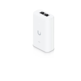 UBIQUITI POE INJECTOR U-POE++, livreaza pana la 60W POE, dimensiuni: 106 x 63 x 34 mm, Greutate: 210g.