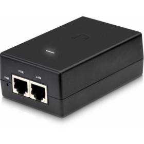 Ubiquiti POE-24-24W-G Gigabit Poe Adapter, Output Voltage 24VDC @ 1.0A, Input Current 750mA @ 90VAC, Efficiency 86.2+%.