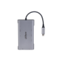 dAHUA 9 IN 1 USB 3.1 Type-C to USB 3.0 + HDMI + RJ45 + VGA + SD/TF +PD Docking Station, intrare: USB 3.1 Type-C, Iesire: 3 * USB
