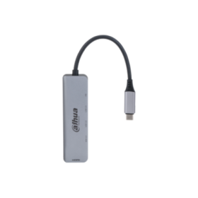 DAHUA 5 IN 1 USB 3.1 TYPE-C TO HDMI Docking station, intrare: USB Type- C, Iesire: 3 x USB 3.0, 1 x HDMI, 1 x PD, Dimensiuni:101