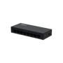 Switch Dahua PFS3008-8GT 8 ports 10/100/1000Mbps 186mm×106mm×33mm Common Mode 4KV Differential Mode 0.5KV Greutate: 508g