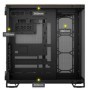 Carcasa CORSAIR 6500X Mid Tower DUAL CHAMBER NEGRU/WALNUT WOOD