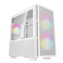 Carcasa DEEPCOOL CH360 Mini Tower ARGB ALB