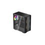 Carcasa DEEPCOOL CC360 Mid Tower ARGB NEGRU
