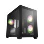Carcasa FORTRON CMT380 Mid Tower NEGRU