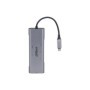 Dahua 8 in 1 USB 3.1 Type-C to USB 3.0 + HDMI (Supports 4K@30 Hz) + RJ45(Gbit) + SD/TF + PD Docking Station (100W charging and d