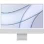 iMac 24-inch, A2438, SILVER, M1 chip with 8C CPU and 8C GPU, 16-core Neural Engine, 16GB  unified memory, Gigabit Ethernet, Two 