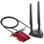 Adaptor wireless TP-Link, ARCHER TXE75E, AX5400, 2 x antene externe Dual-Band 5Ghz, 2.4 Ghz, PCI-E WI-FI 6E dimensiuni: 120.8 × 