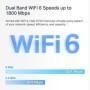 Mercusys AX1800 Whole Home Wi-Fi system HALO H70X(2-PACK),wi-fi 6 Dual-Band, Standarde Wireless: IEEE 802.11ax/ac/n/a 5 GHz, IEE