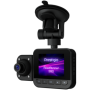 Prestigio RoadRunner 380, 2.0'' (320x240) IPS display, Dual camera: front - FHD 1920x1080@30fps, HD 1280x720@30fps, interior - H
