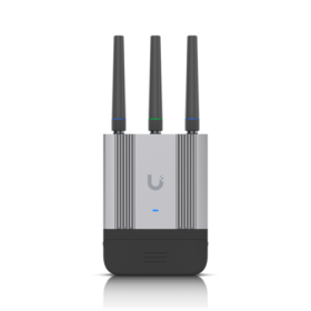 Ubiquiti UMR-Industrial. Router rețea celulară, Negru, Gri, Material carcasă: Aluminiu, Policarbonat (PC). Tip interfață Etherne