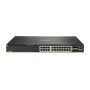 HPE Aruba Networking CX 6300M 24-port HPE Smart Rate 1/2.5/5GbE Class 6 PoE and 4-port SFP56 Switch