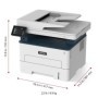 Multifunctional lase mono Xerox B235V_DNI Imprimare/Copiere/Scanare/Fax, Dimensiune A4, Viteza 34 ppm, Rezolutie:Copiere: Până l