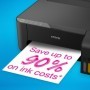 Imprimanta inkjet color CISS Epson L1270, dimensiune A4, viteza max 33ppm alb-negru, 15ppm color, rezolutie printer 5.760 x 1.44