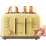 BUYDEEM 4 Slice Toaster, model DT640E, color Mellow Yellow, EU