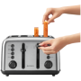 BUYDEEM 4 Slice Toaster, model DT640E, color Stainless Stell, EU