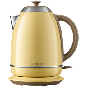 BUYDEEM Electric Kettle, model K640, color Mellow Yellow, EU