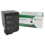 Toner Lexmark 73B20K0, Return Program, black, 20 k, CX827DE,CS827DE