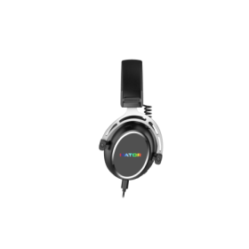 Casti gaming cu fir Hator Hypergang 3 USB, conectivitate USB Type-C / USB Type-Amaterial membrana compozit, conexiune catre HATO